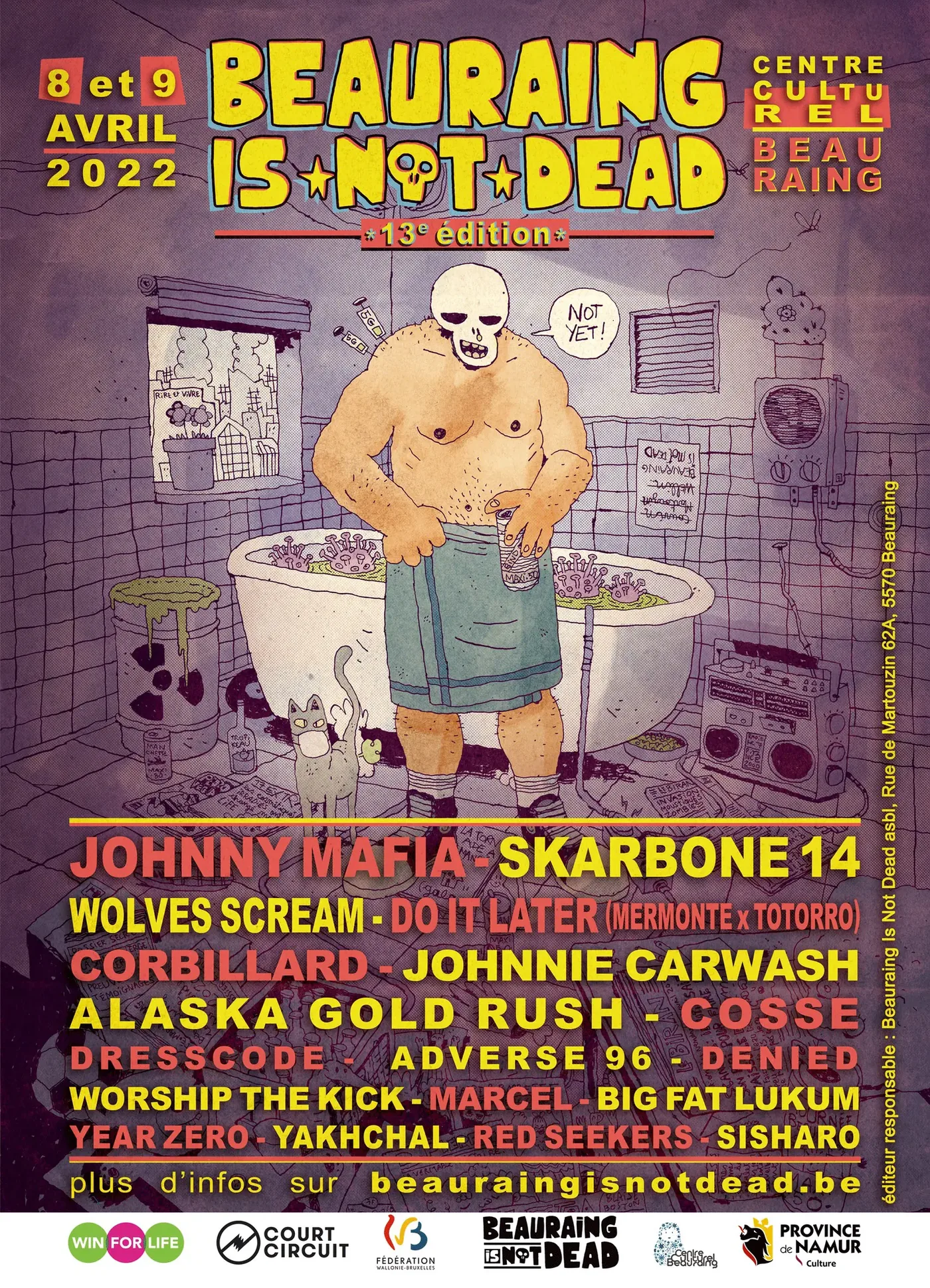 Affiche du festival BIND 13 (2022)